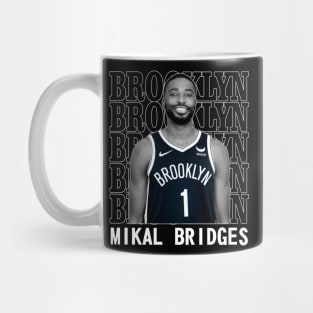 Brooklyn Nets Mikal Bridges Mug